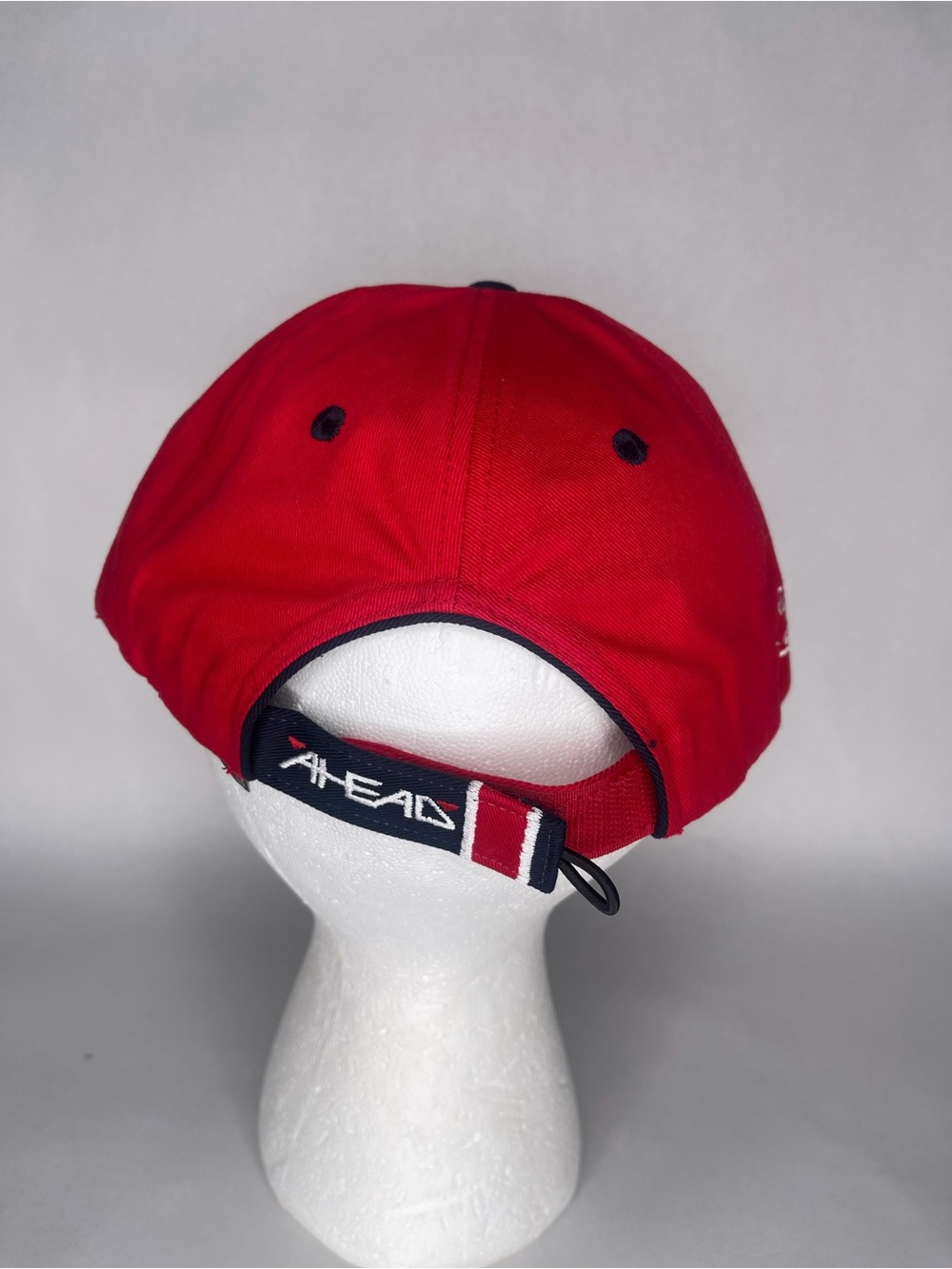 Men’s Stone Mountain Golf Club Red Baseball Cap hat - Picture 4 of 6